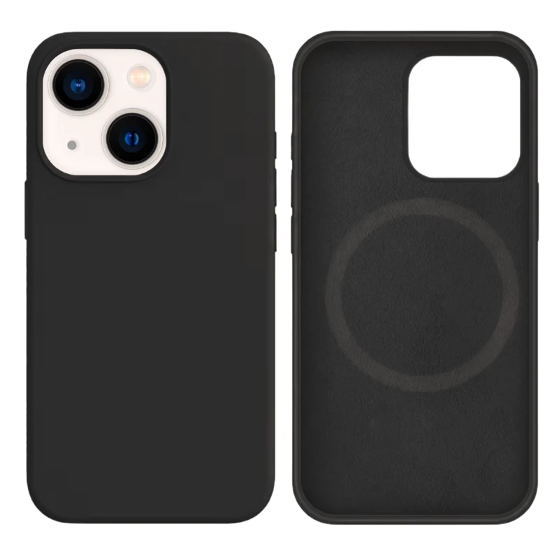 LindeCovers iPhone 13 Mini Silikonecover - MagSafe Kompatibel 22 Cocoa