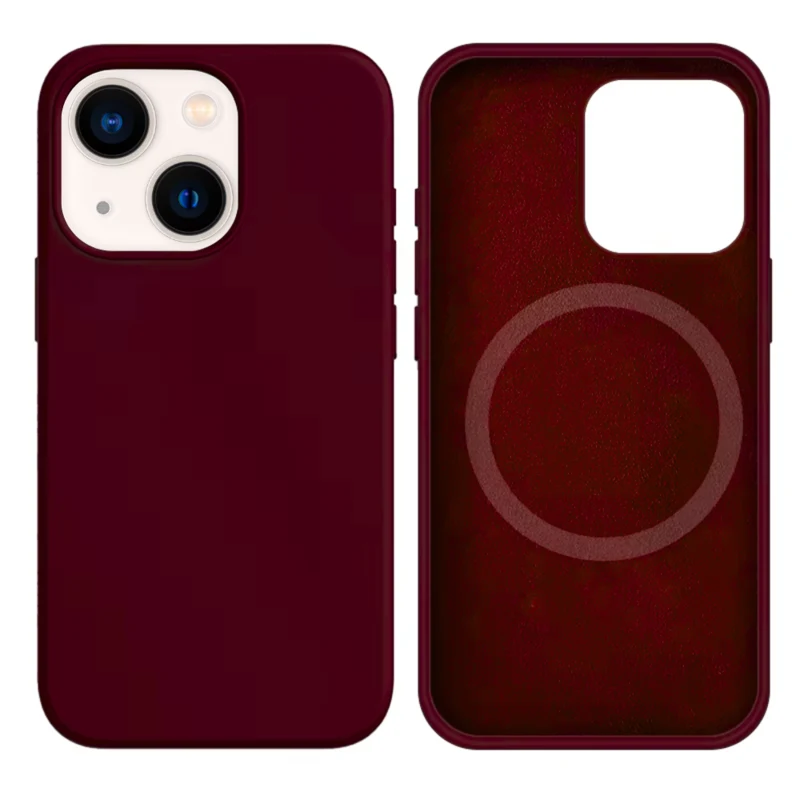 LindeCovers iPhone 14 Silikonecover - MagSafe Kompatibel 52 Violet
