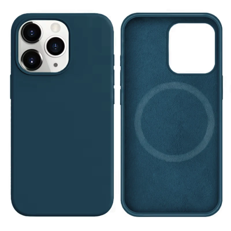 LindeCovers iPhone 14 Pro Silikonecover - MagSafe Kompatibel 35 Starry Blue