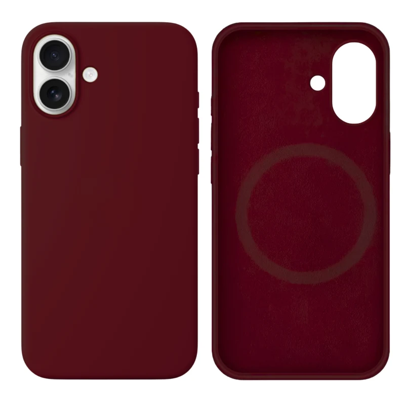 LindeCovers iPhone 16 Silikonecover - MagSafe Kompatibel 52 Violet