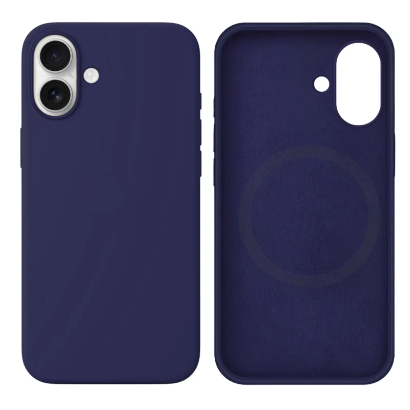 LindeCovers iPhone 16 Silikonecover - MagSafe Kompatibel 71 Amethyst