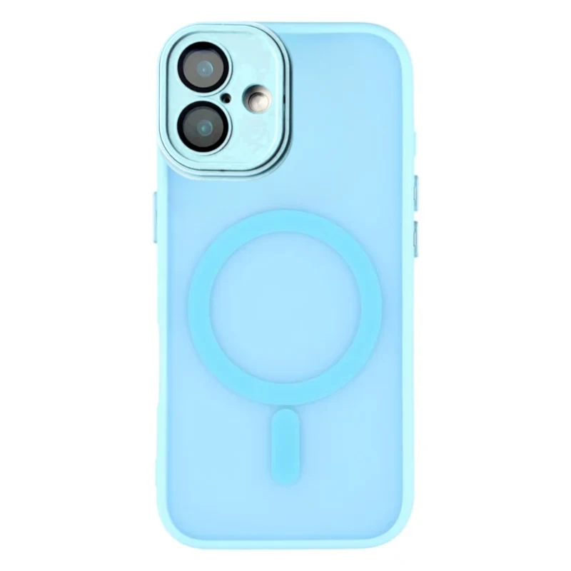 LindeCovers iPhone 11 Premium Transparent Cover - MagSafe Kompatibel 03 Sierra Blue