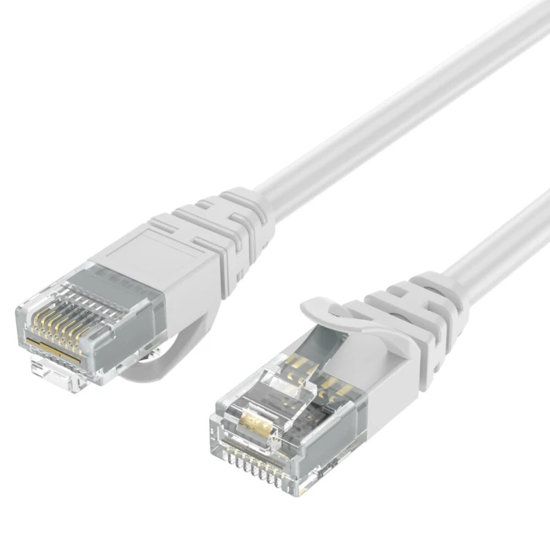 LindeCables CAT6 U/UTP Netværkskabel - 0.25 m Hvid
