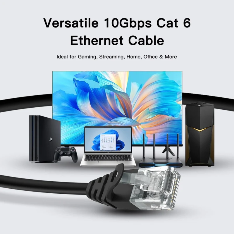 LindeCables CAT6 U/UTP Netværkskabel - 0.5 m