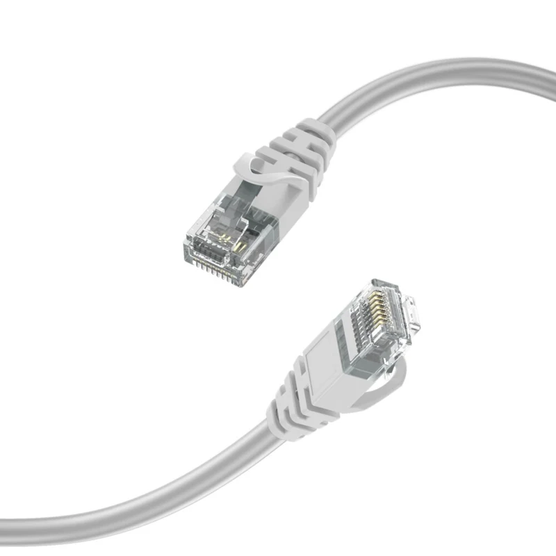 LindeCables CAT6 U/UTP Netværkskabel - 1 m Hvid