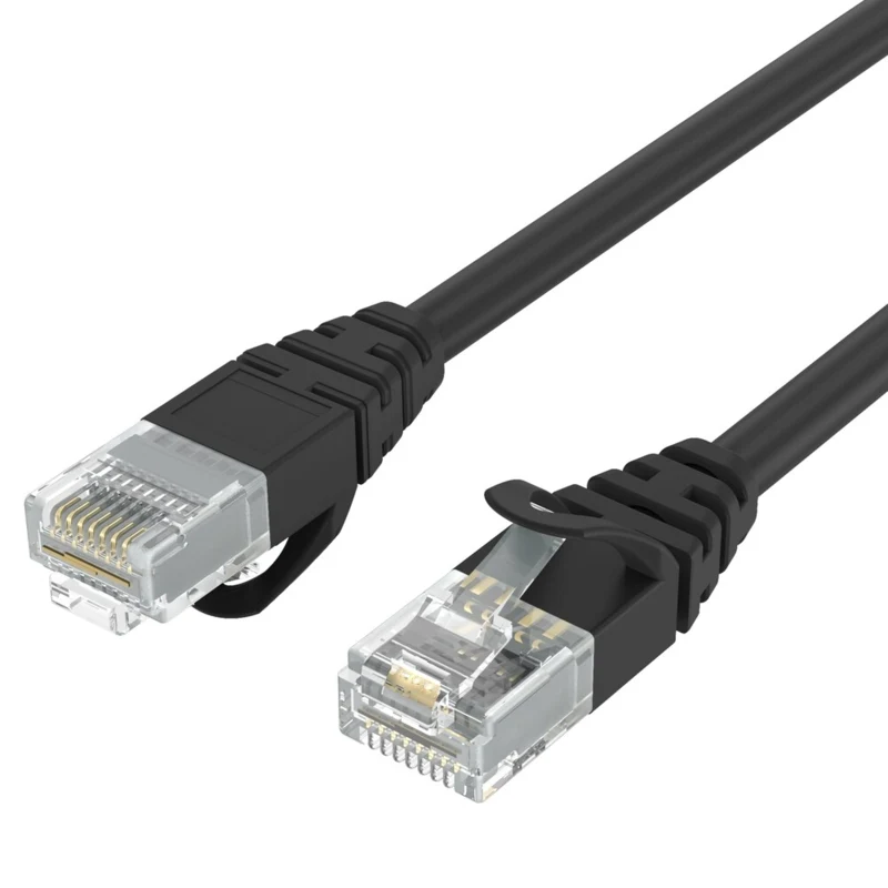 LindeCables CAT6 U/UTP Netværkskabel - 3 m Sort