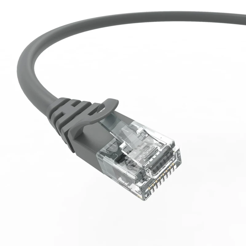 LindeCables CAT6 U/UTP Netværkskabel - 5 m Grå