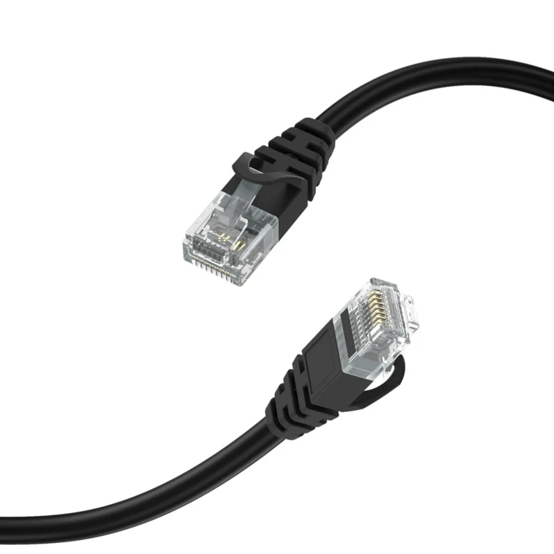 LindeCables CAT6 U/UTP Netværkskabel - 10 m Sort