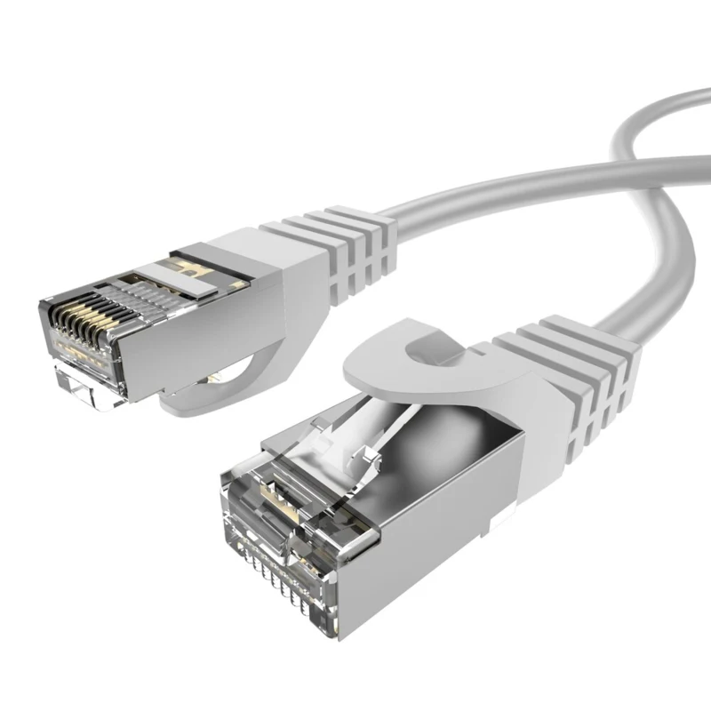 LindeCables CAT6A S/FTP Netværkskabel - 2 m Hvid