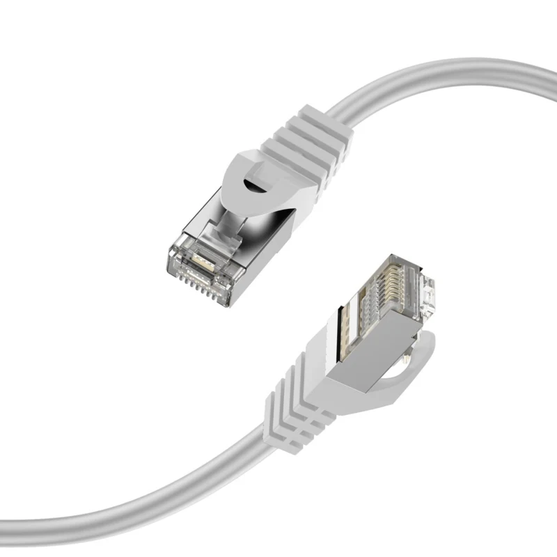 LindeCables CAT6A S/FTP Netværkskabel - 10 m Hvid