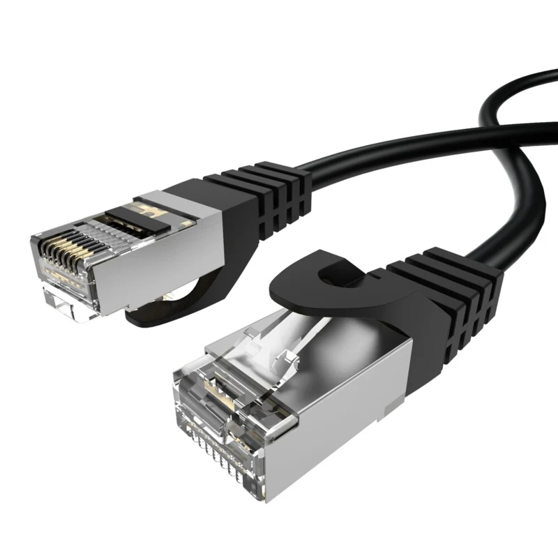 LindeCables CAT6A S/FTP Netværkskabel - 15 m Sort