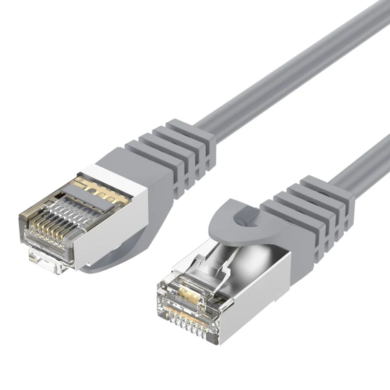LindeCables CAT6A S/FTP Netværkskabel - 20 m Grå