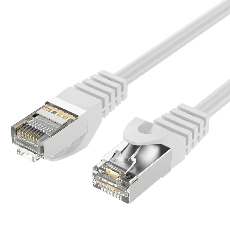 LindeCables CAT6A S/FTP Netværkskabel - 20 m Hvid