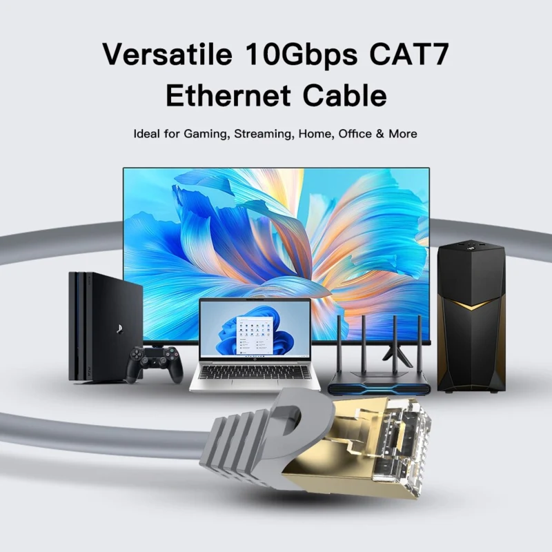 LindeCables CAT7 S/FTP Netværkskabel - 15 m
