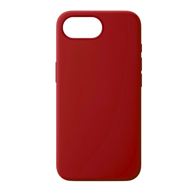 LindeCovers iPhone 16e - Silikonecover 33 Dark Red