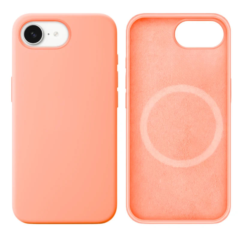 LindeCovers iPhone 16e Silikonecover - MagSafe Kompatibel 59 Grapefruit