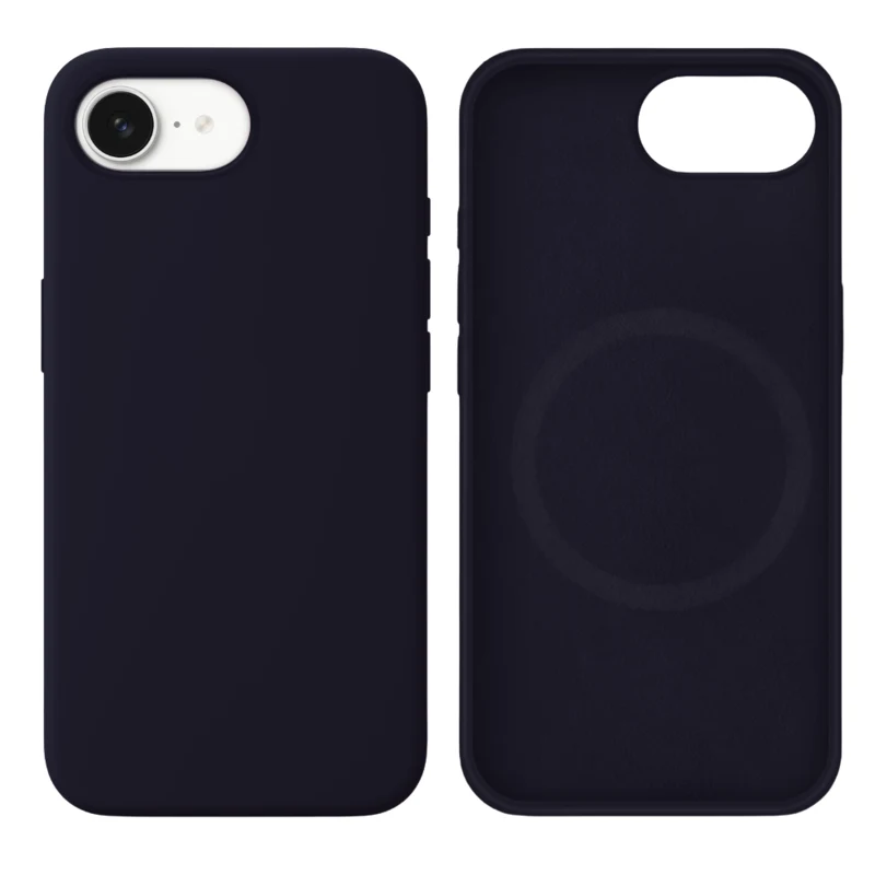 LindeCovers iPhone 16e Silikonecover - MagSafe Kompatibel 77 Berry Purple