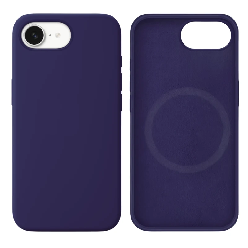 LindeCovers iPhone 16e Silikonecover - MagSafe Kompatibel 71 Amethyst