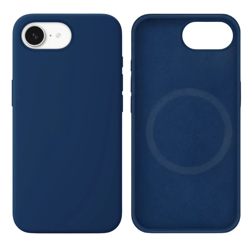 LindeCovers iPhone 16e Silikonecover - MagSafe Kompatibel 20 Cobalt Blue