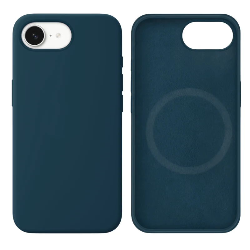 LindeCovers iPhone 16e Silikonecover - MagSafe Kompatibel 35 Starry Blue