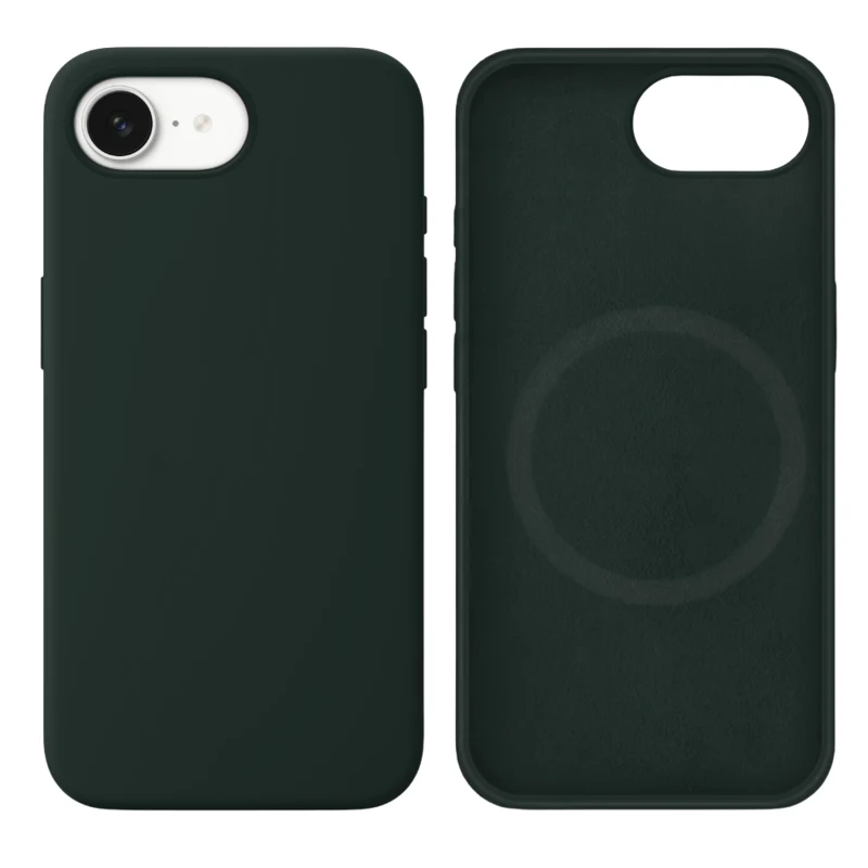 LindeCovers iPhone 16e Silikonecover - MagSafe Kompatibel 64 New Green