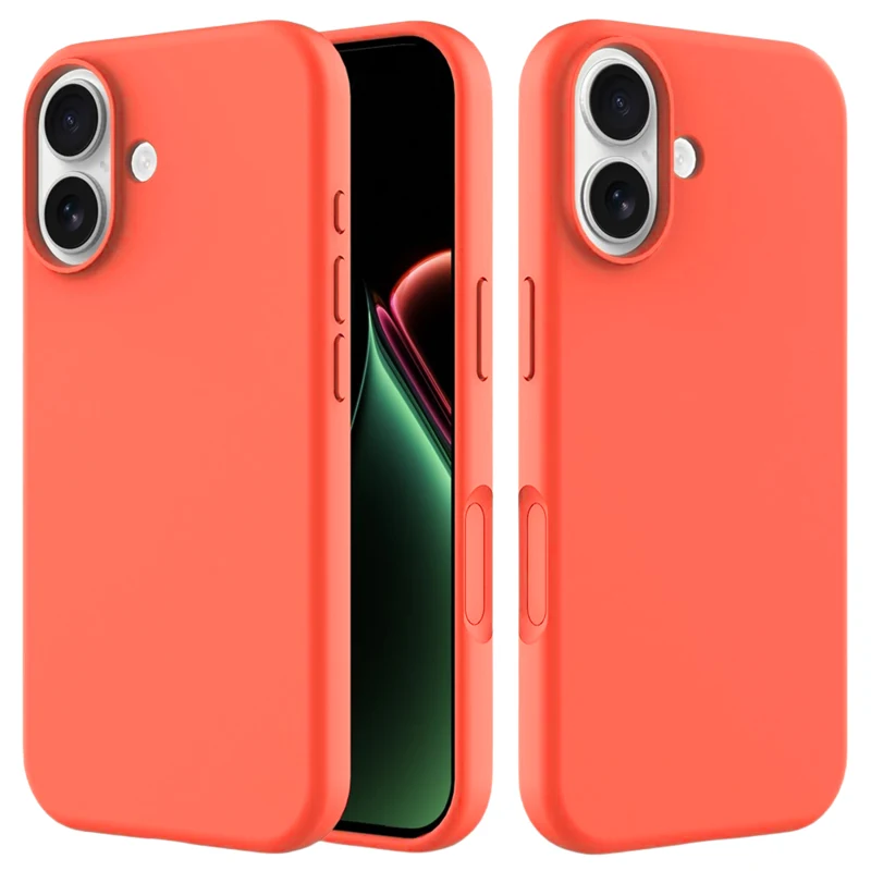 LindeCovers iPhone 17 - Silikonecover 65 Pink Orange