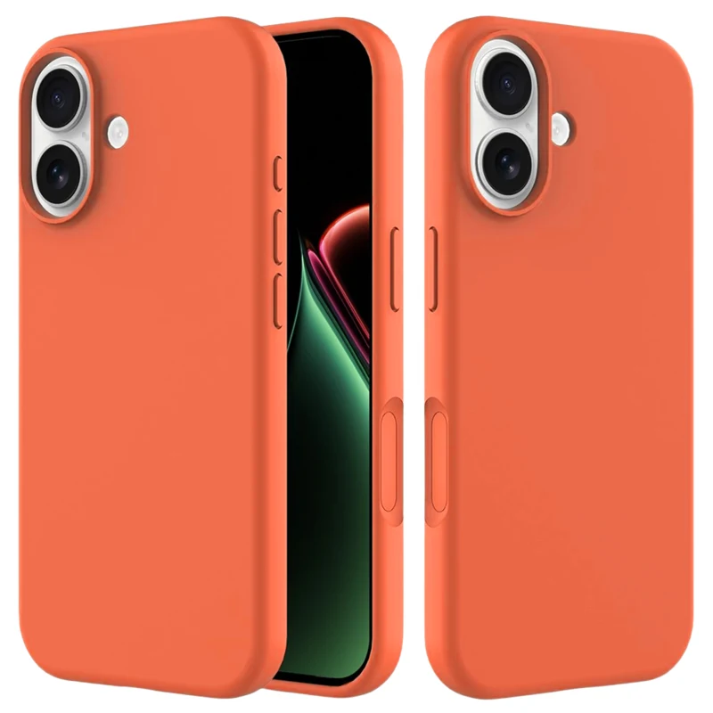 LindeCovers iPhone 17 - Silikonecover 2 Apricot Orange