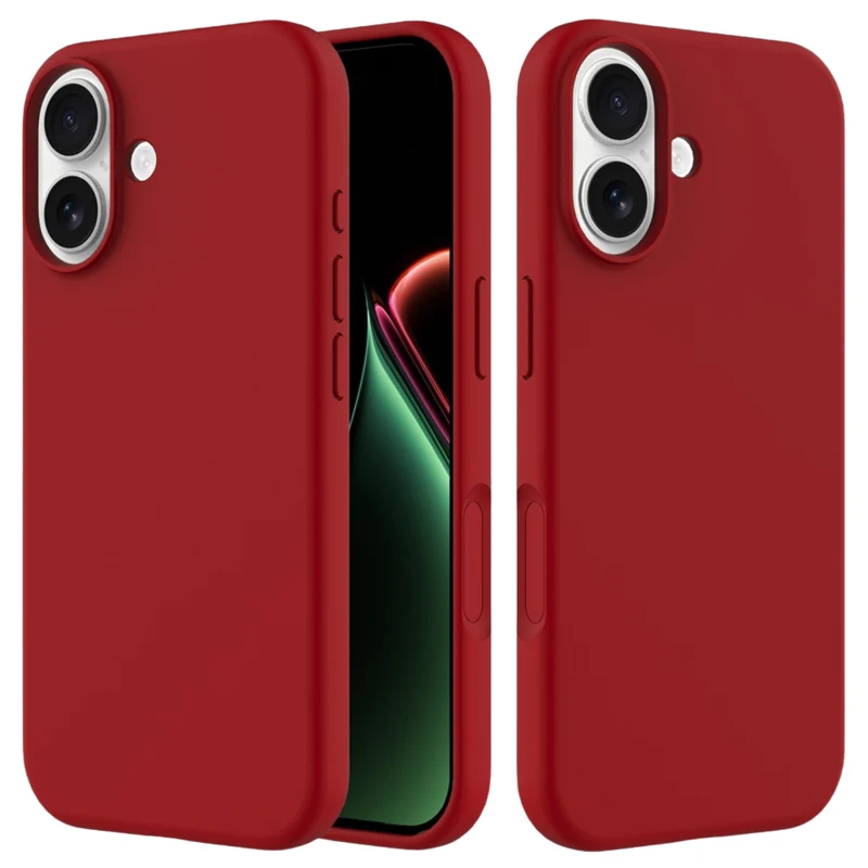 LindeCovers iPhone 17 - Silikonecover 33 Dark Red