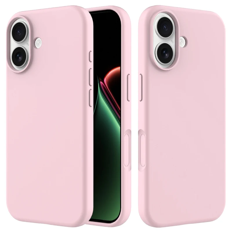LindeCovers iPhone 17 - Silikonecover 75 Gray Pink