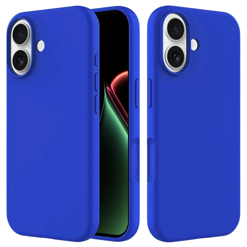 LindeCovers iPhone 17 - Silikonecover 40 Gemstone Blue