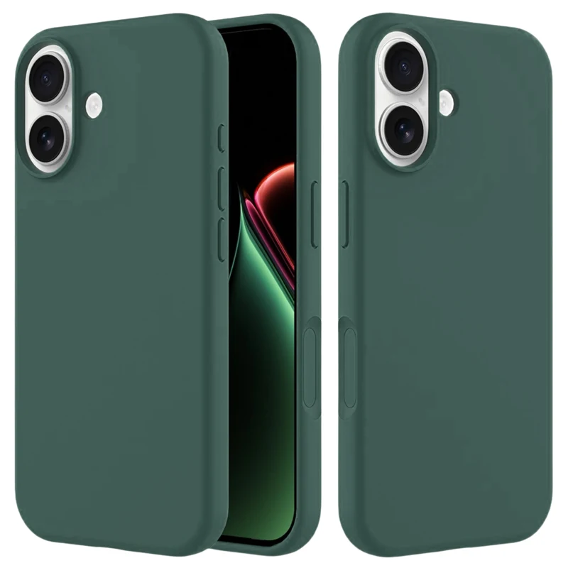 LindeCovers iPhone 17 - Silikonecover 58 Pine Needle Green