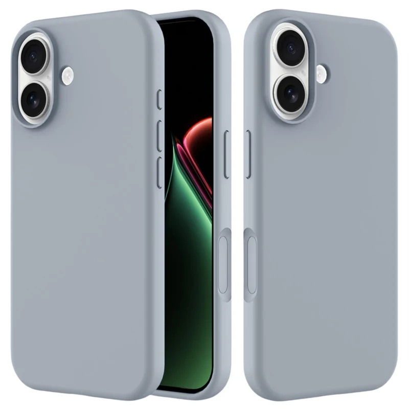 LindeCovers iPhone 17 - Silikonecover 26 Blue Gray