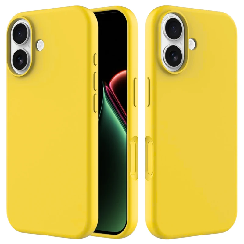 LindeCovers iPhone 17 - Silikonecover 55 Light Yellow