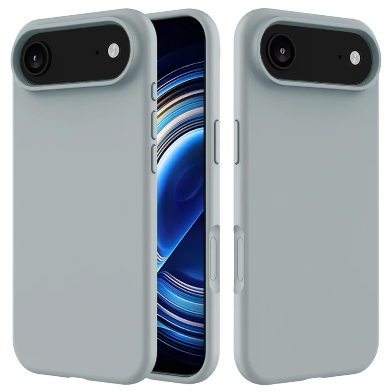LindeCovers iPhone Air - Silikonecover 26 Blue Gray