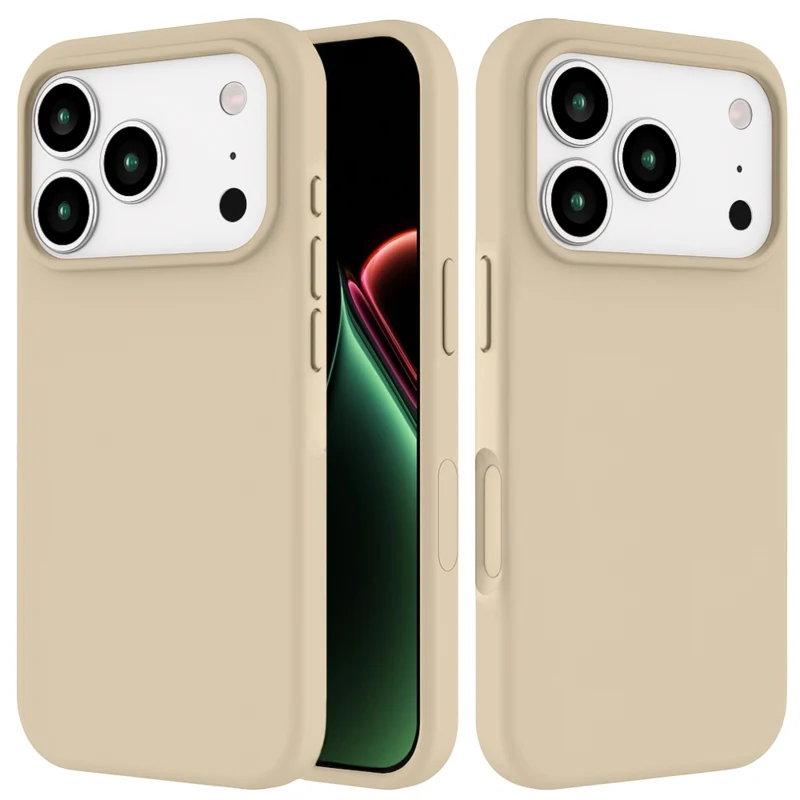 LindeCovers iPhone 17 Pro - Silikonecover 11 Antique White