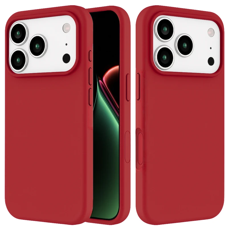LindeCovers iPhone 17 Pro - Silikonecover 36 Rose Red