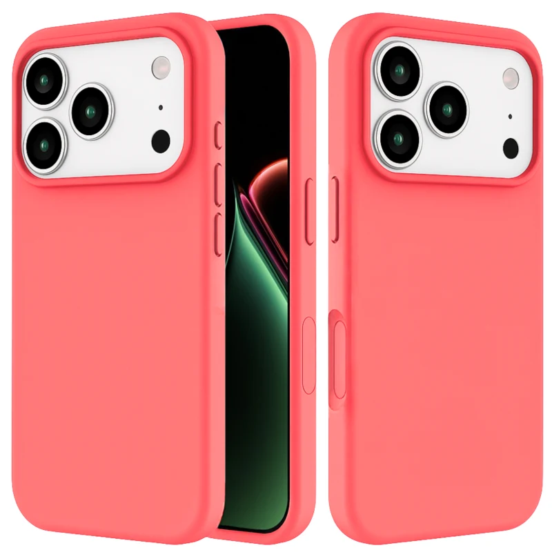 LindeCovers iPhone 17 Pro - Silikonecover 29 Peach