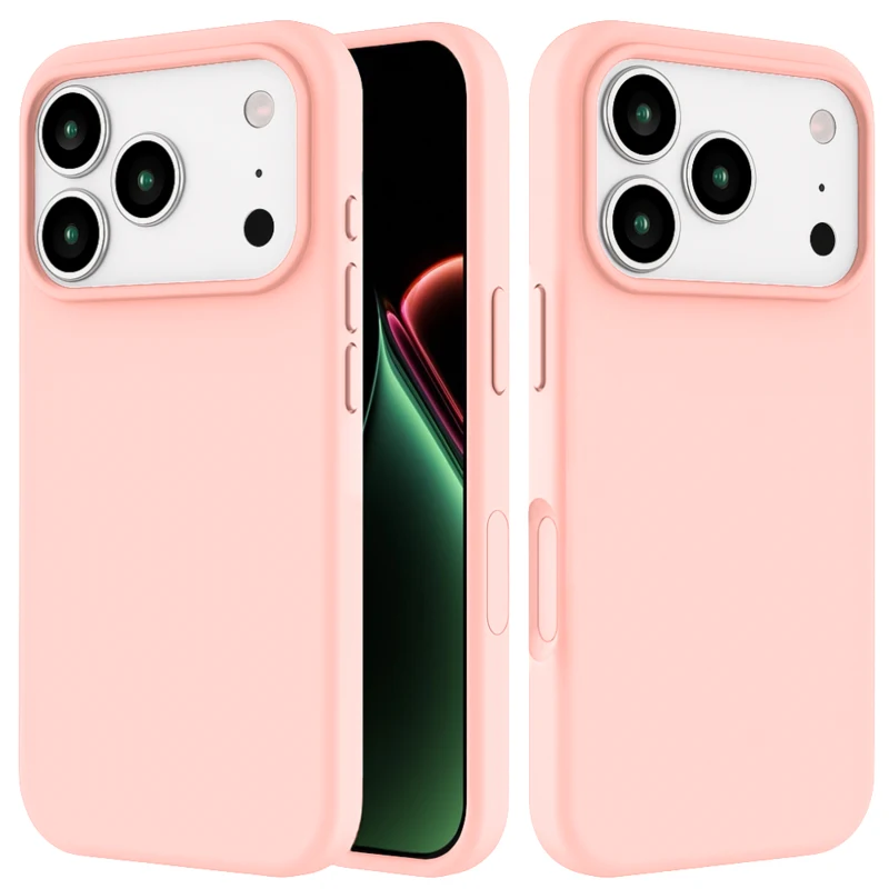 LindeCovers iPhone 17 Pro - Silikonecover 19 Pink Sand