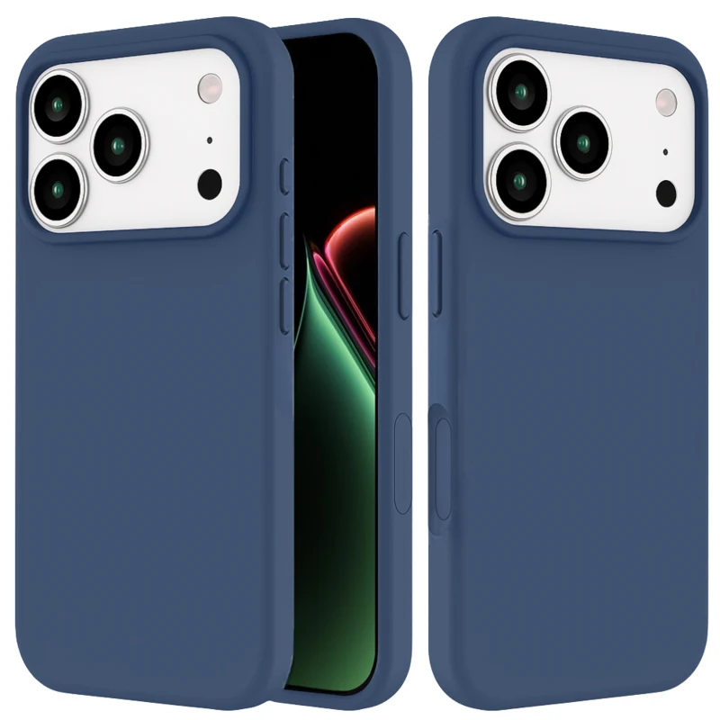 LindeCovers iPhone 17 Pro - Silikonecover 57 Ice Ocean Blue
