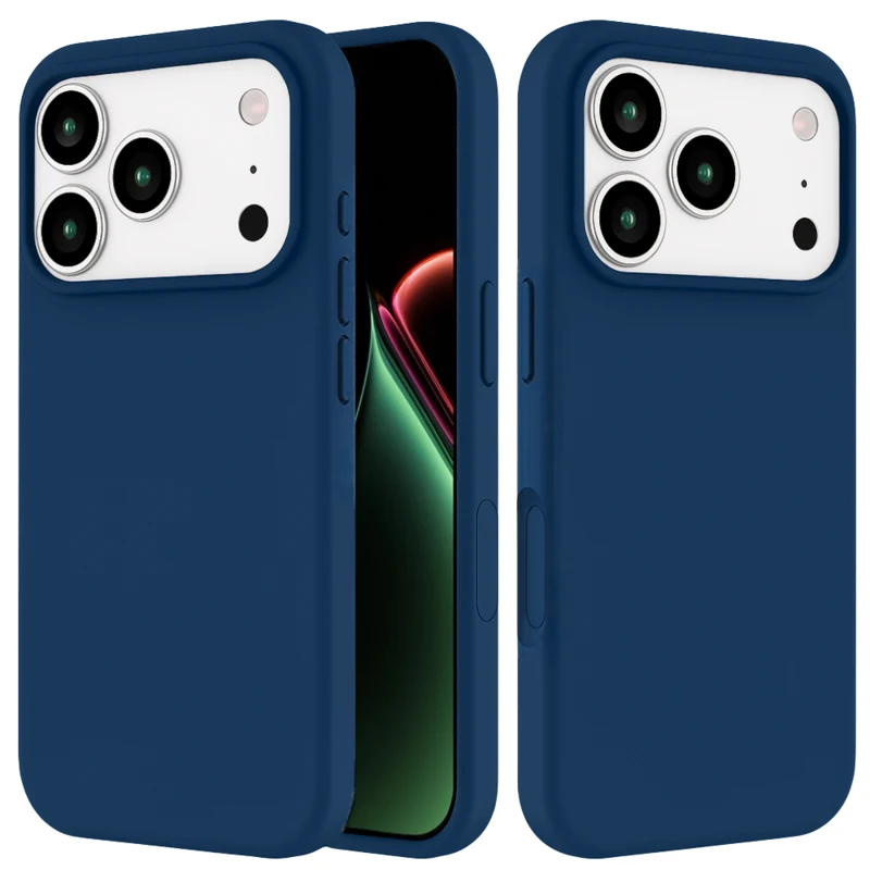 LindeCovers iPhone 17 Pro - Silikonecover 20 Cobalt Blue