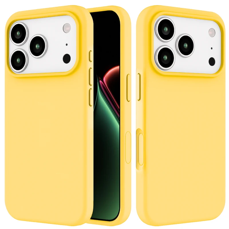 LindeCovers iPhone 17 Pro Max - Silikonecover 4 Yellow
