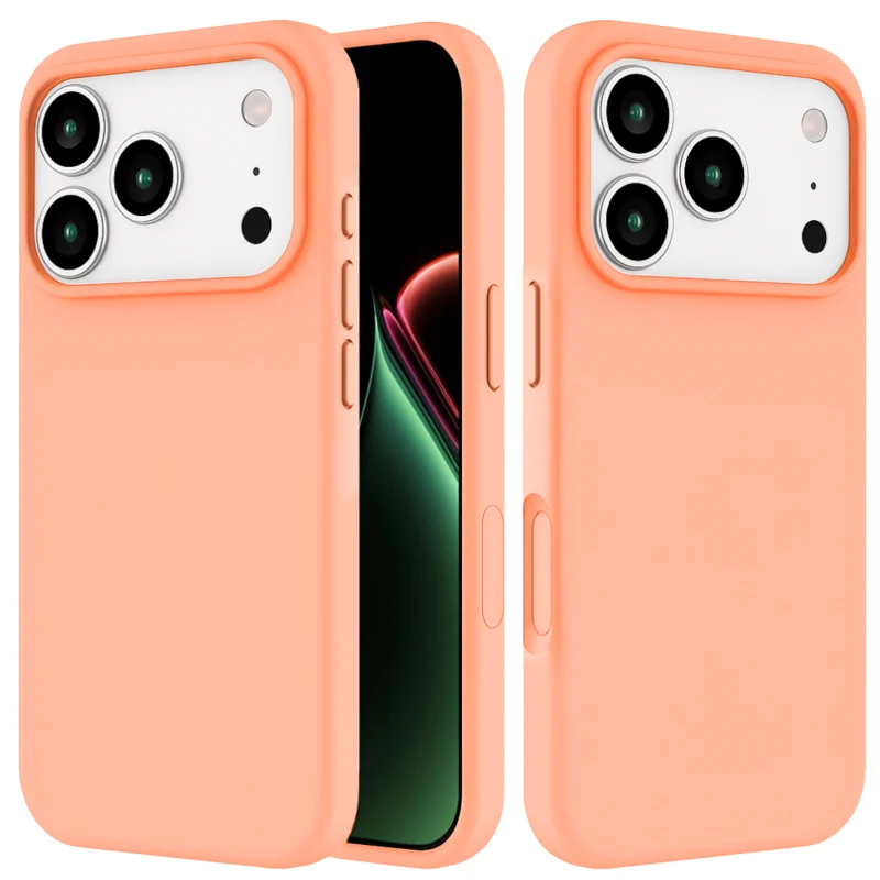 LindeCovers iPhone 17 Pro Max - Silikonecover 59 Grapefruit