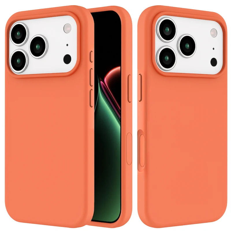 LindeCovers iPhone 17 Pro Max - Silikonecover 42 New Peach