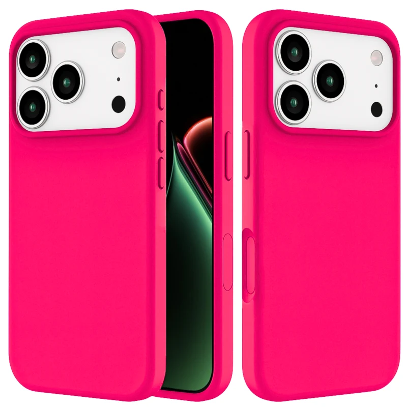 LindeCovers iPhone 17 Pro Max - Silikonecover 47 Fluorescent