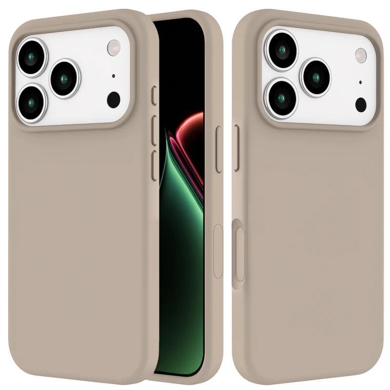 LindeCovers iPhone 17 Pro Max - Silikonecover 10 Rock Gray