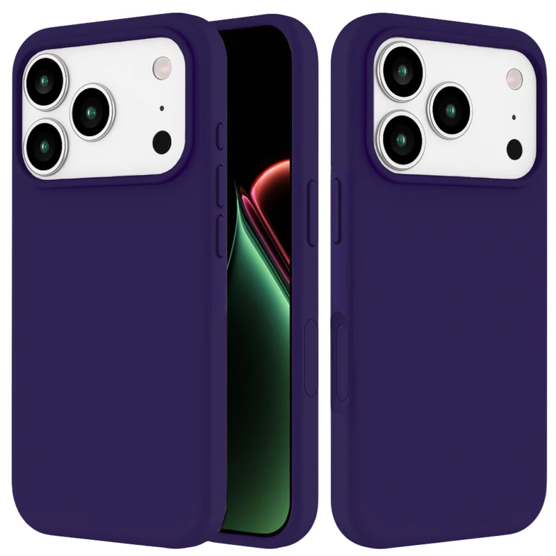 LindeCovers iPhone 17 Pro Max - Silikonecover 30 Dark Purple