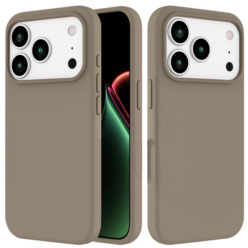 LindeCovers iPhone 17 Pro Max - Silikonecover 23 Pebble