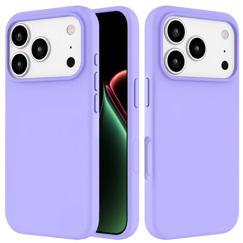 LindeCovers iPhone 17 Pro Max - Silikonecover 41 Light Purple