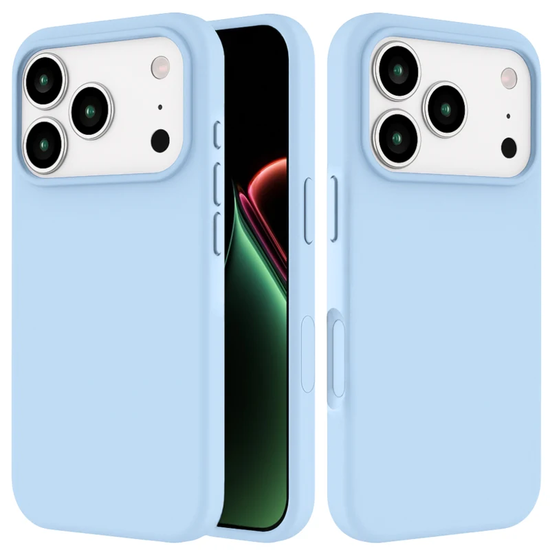 LindeCovers iPhone 17 Pro Max - Silikonecover 43 New Sky Blue