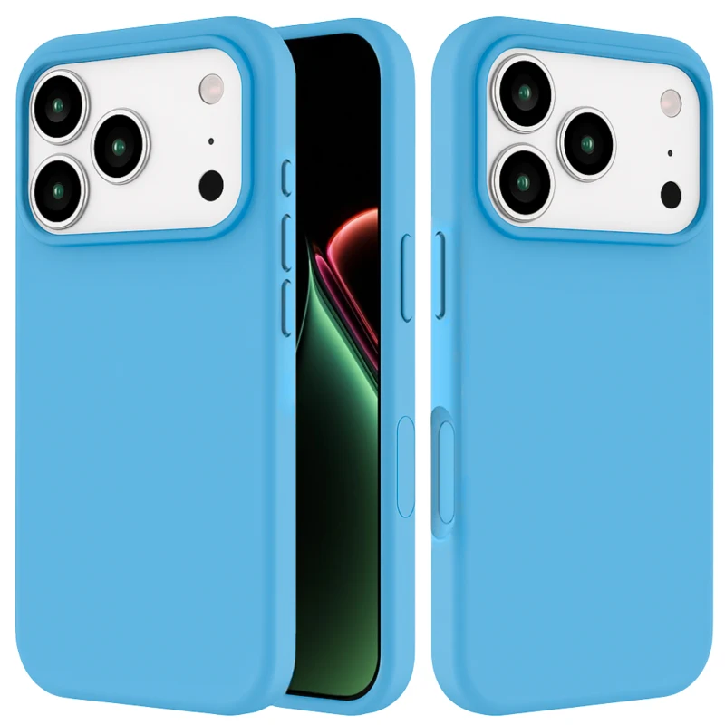 LindeCovers iPhone 17 Pro Max - Silikonecover 53 Chrysant Hemum